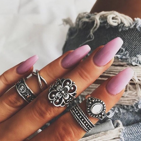 Primavera ❃ Midi Rings Set - Picture 3 of 8